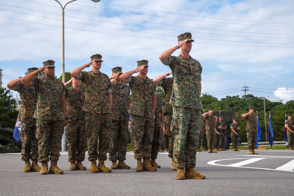 12th Marine Regiment Change of Command