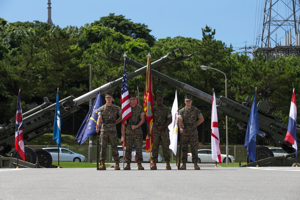 12th Marine Regiment Change of Command