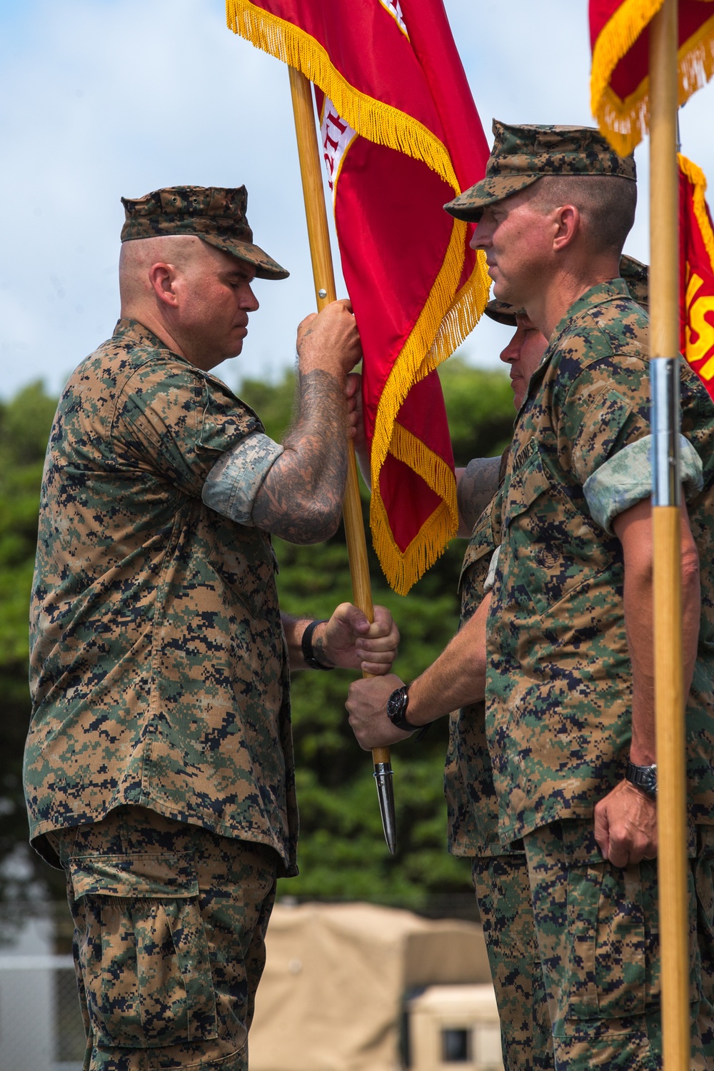 12th Marine Regiment Change of Command