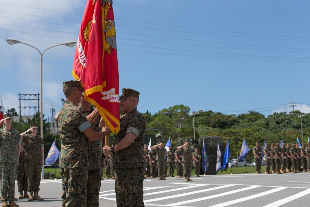 12th Marine Regiment Change of Command