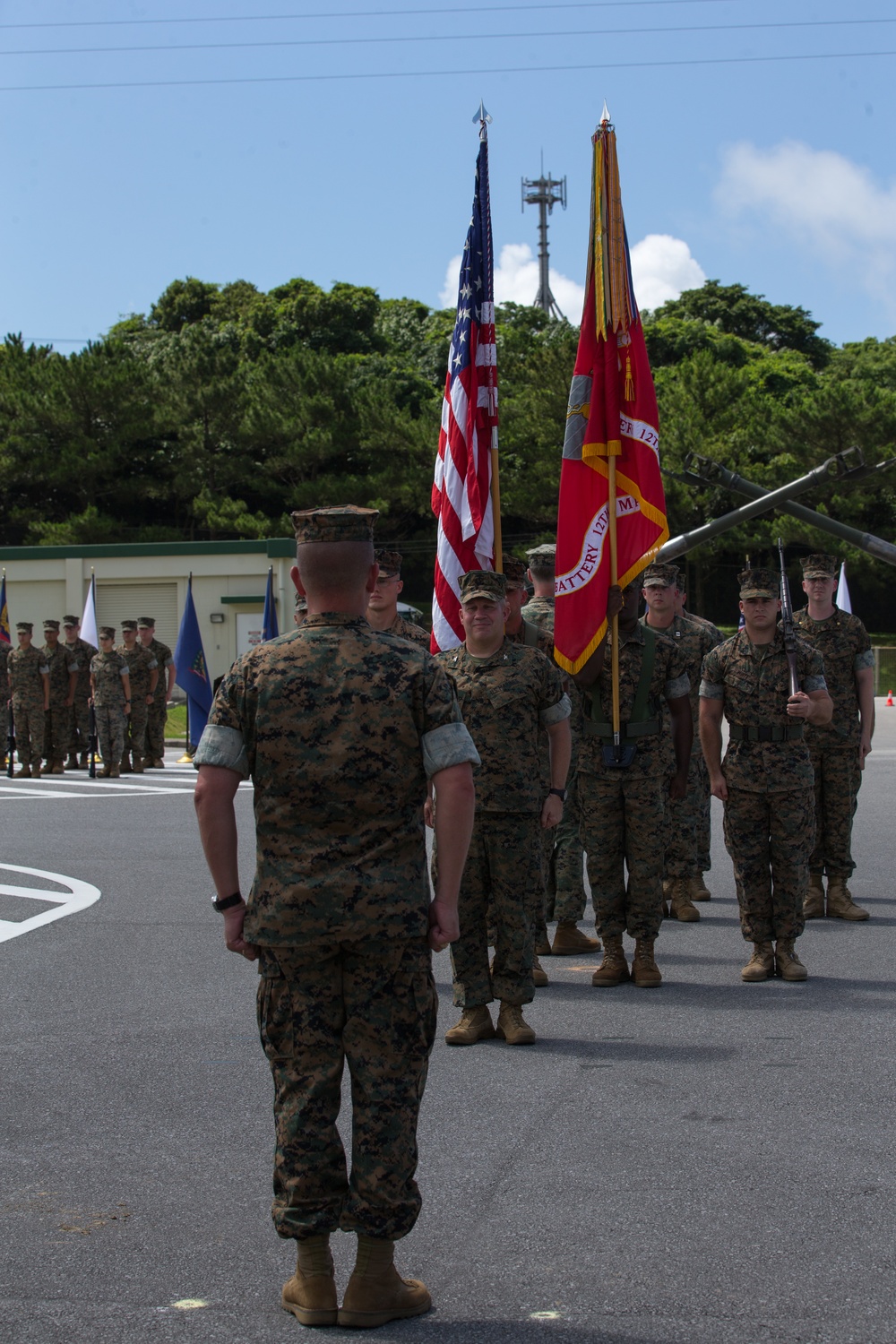 12th Marine Regiment Change of Command