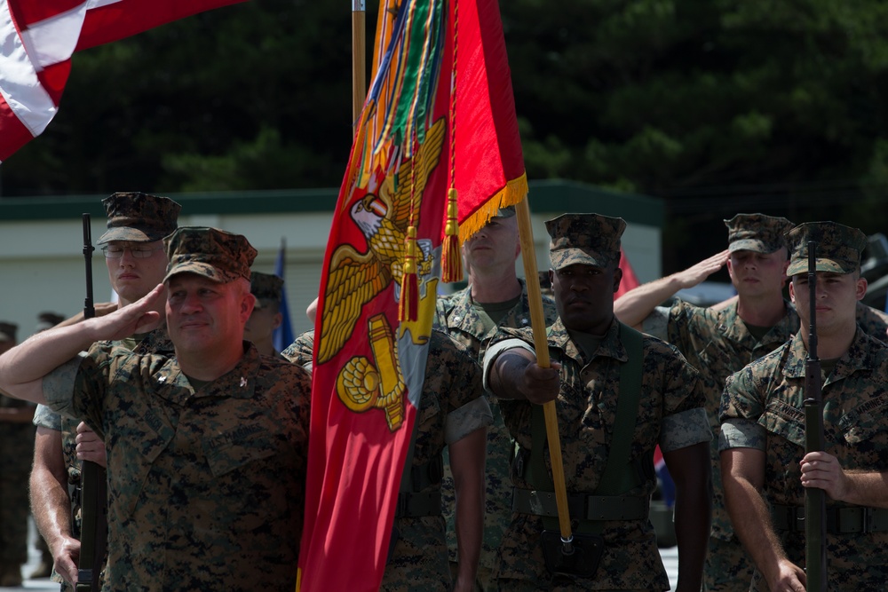 12th Marine Regiment Change of Command