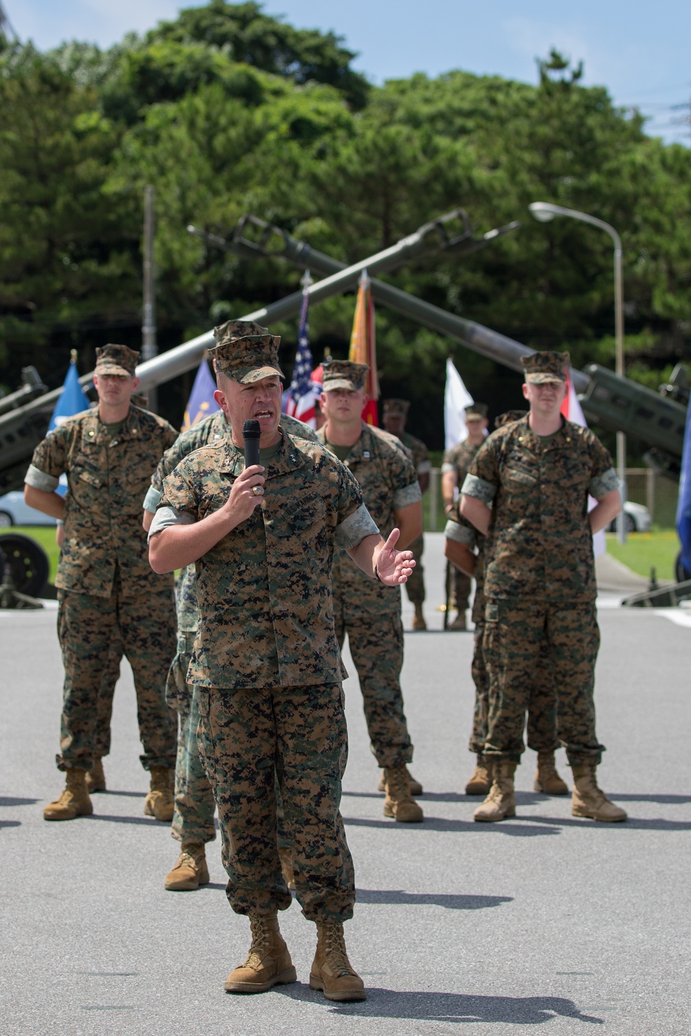 12th Marine Regiment Change of Command