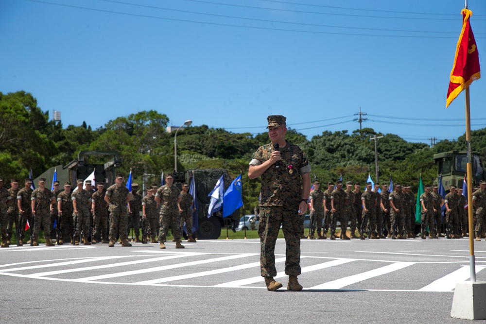 12th Marine Regiment Change of Command