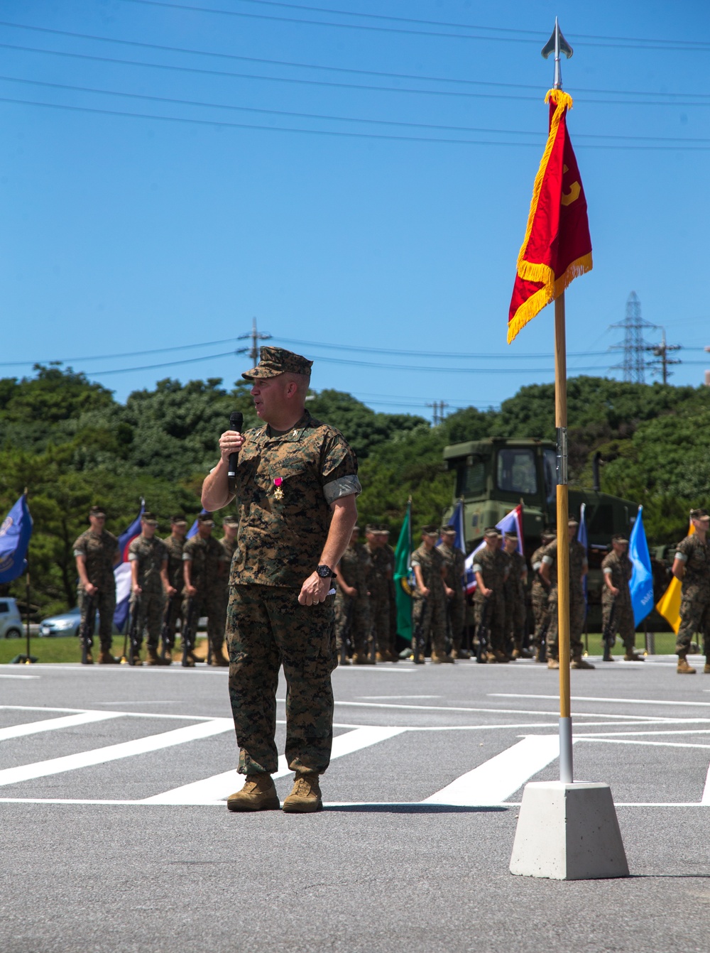 12th Marine Regiment Change of Command