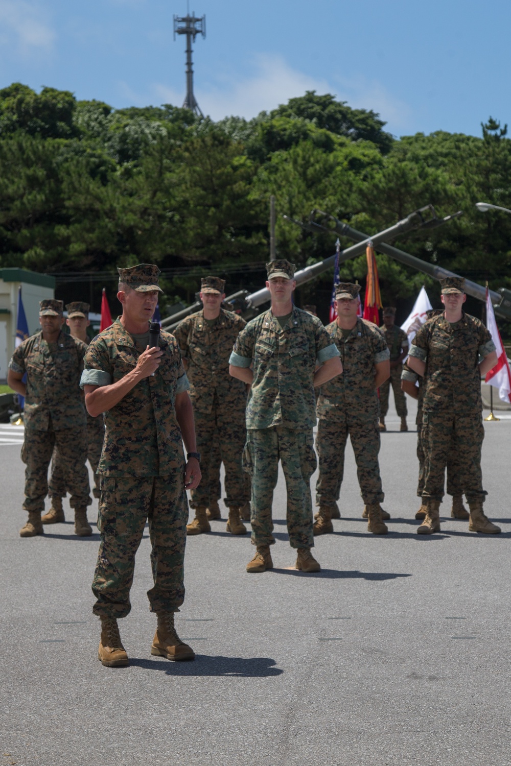 12th Marine Regiment Change of Command