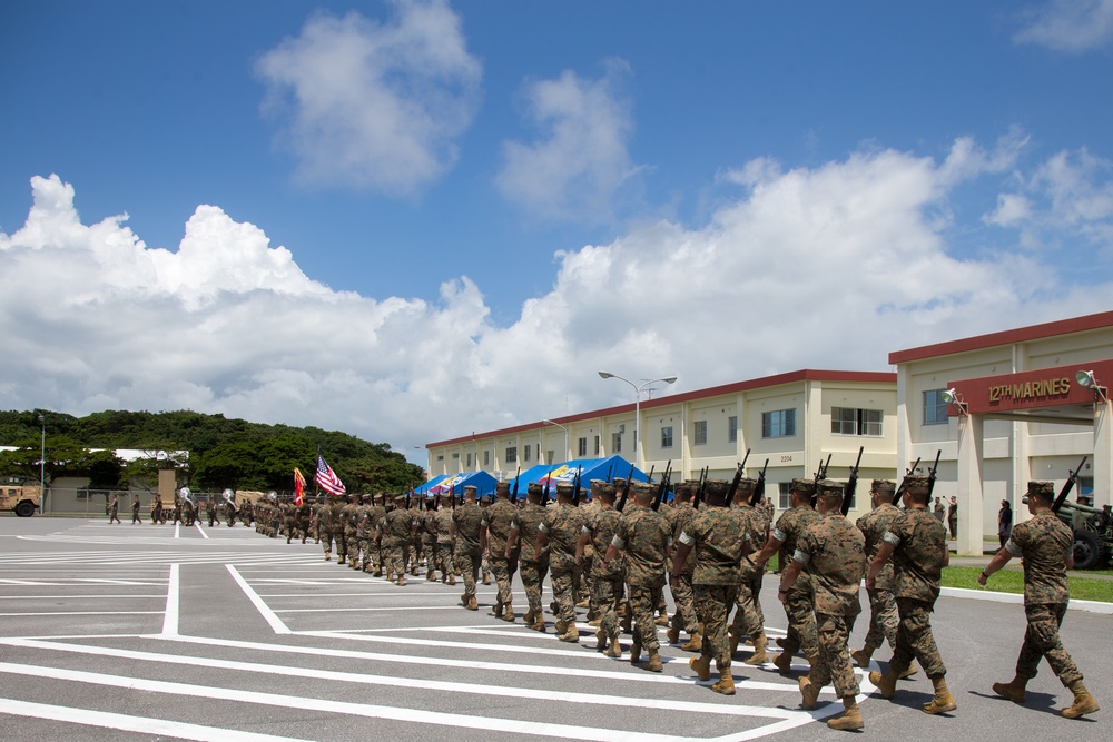 12th Marine Regiment Change of Command