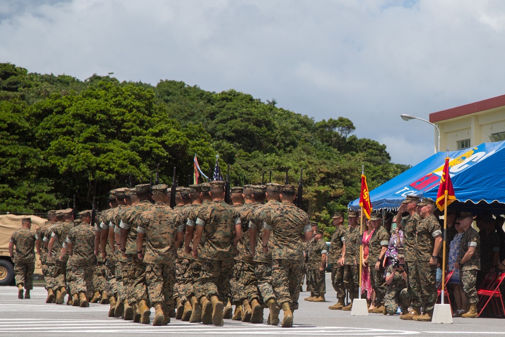 12th Marine Regiment Change of Command