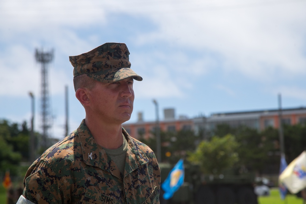 12th Marine Regiment Change of Command