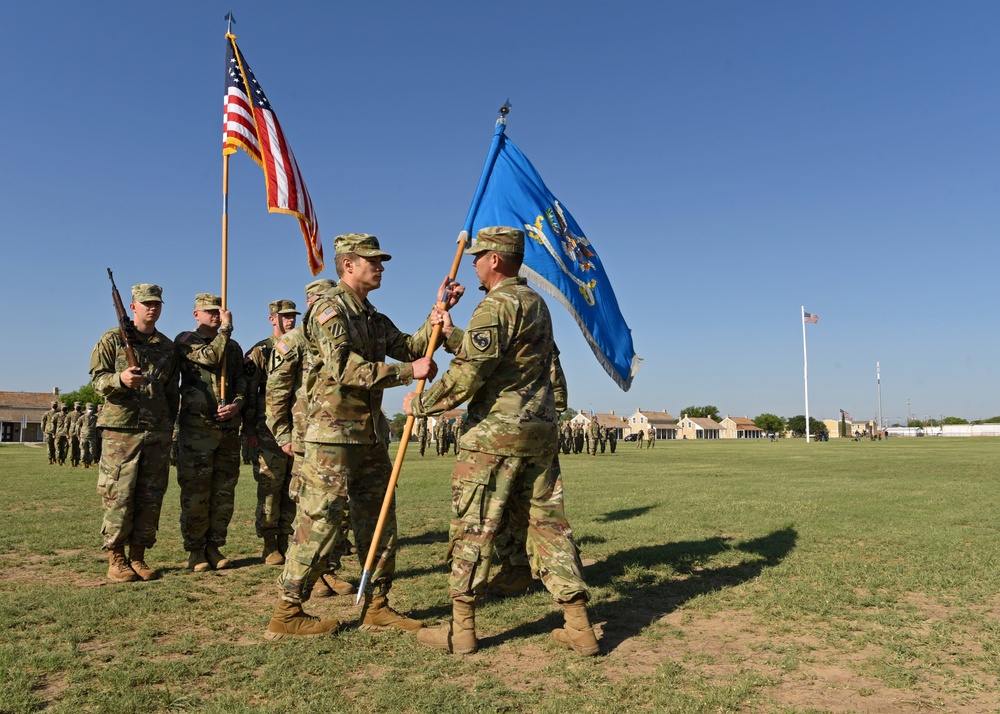 344th Military Intelligence Battalion conducts its Change of Command