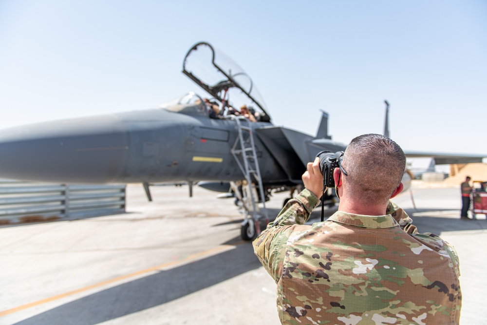 332 AEW Command Chief Day with Airmen: Public Affairs