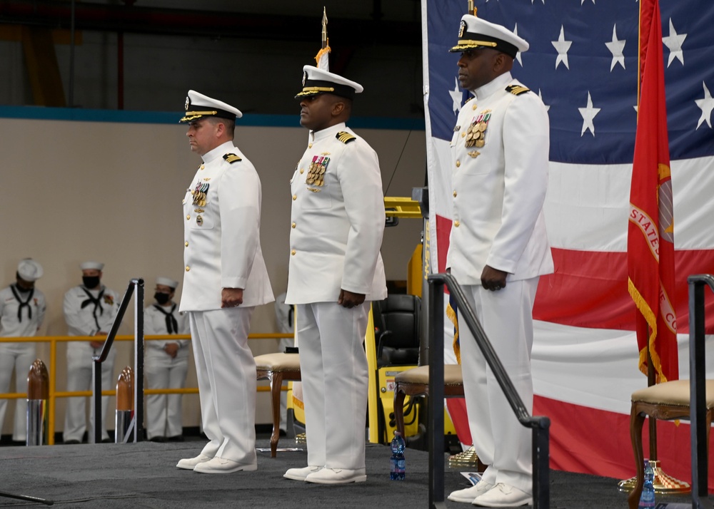 DLA Distrubition Sigonella Change of Command Ceremony