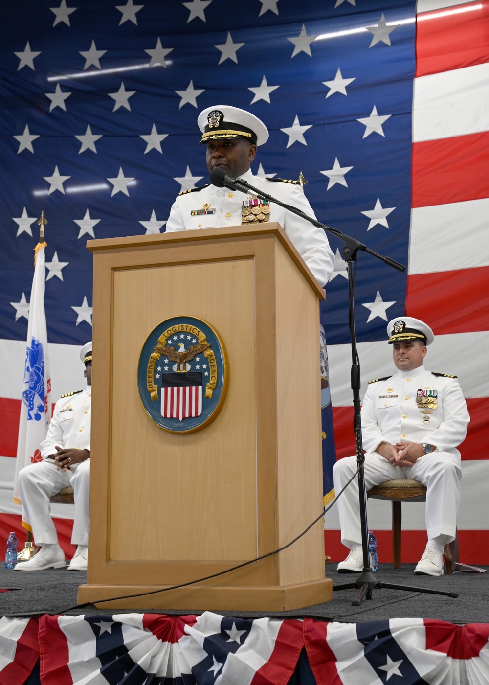 DLA Distrubition Sigonella Change of Command Ceremony