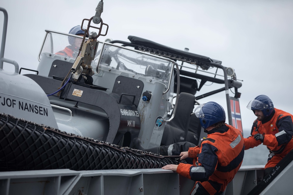 Royal Norwegian Navy Participates in At-Sea Demo Formidable Shield 2021