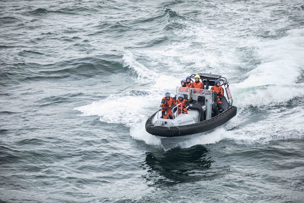 Royal Norwegian Navy Participates in At-Sea Demo Formidable Shield 2021