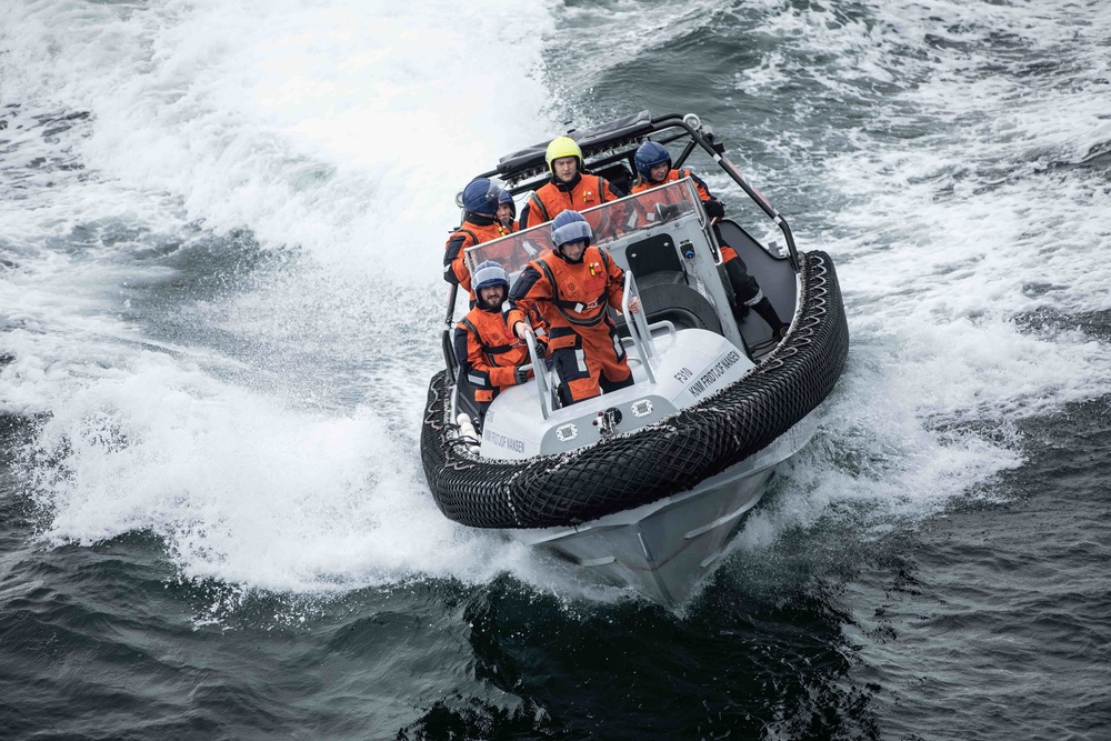 Royal Norwegian Navy Participates in At-Sea Demo Formidable Shield 2021