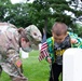 Placing Flags To Honor The Fallen