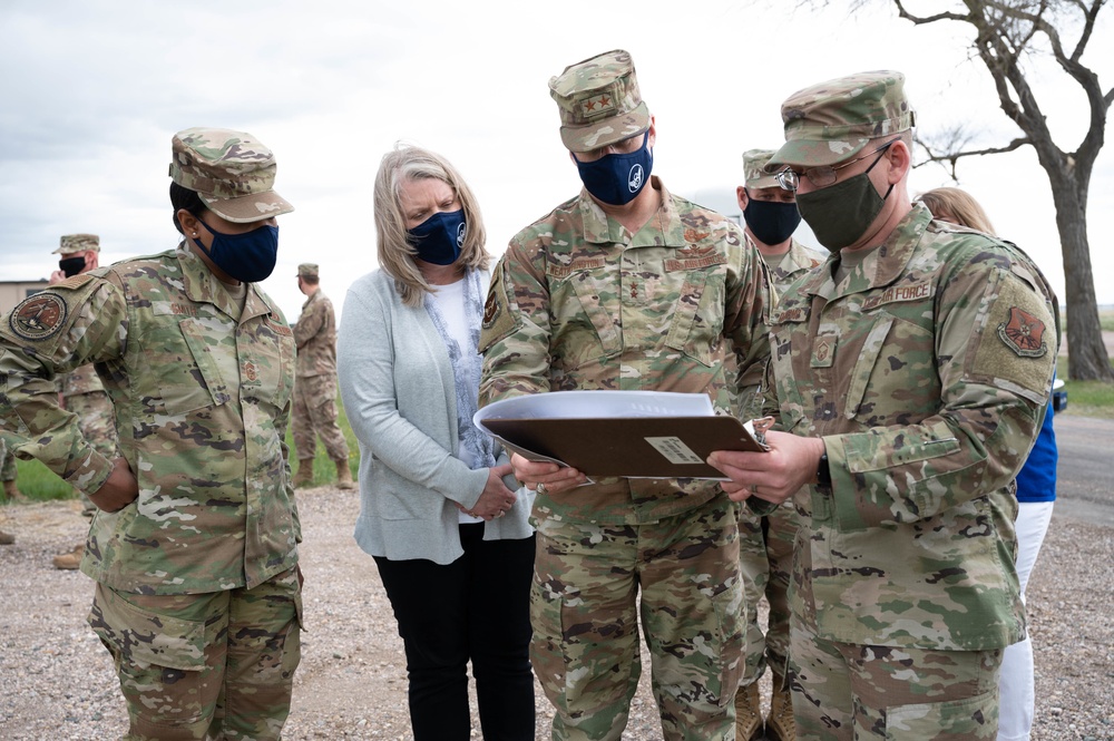 8th Air Force commander visits Ellsworth AFB