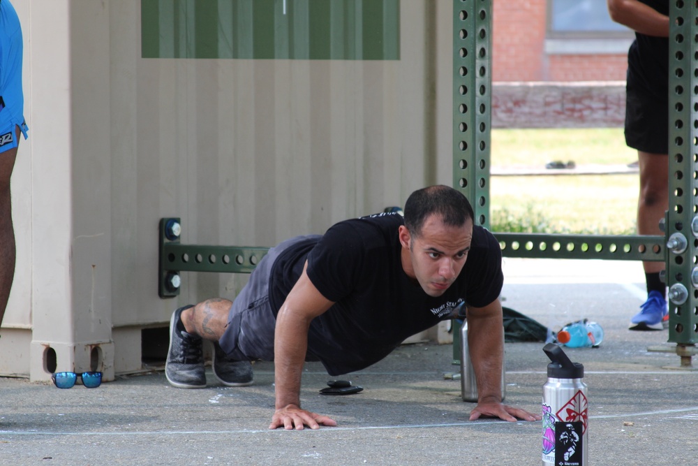 U.S. Army Soldiers compete in MURPH Competition