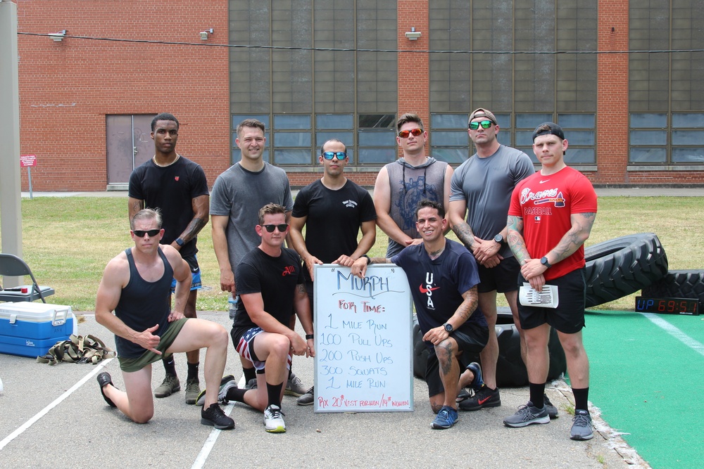 U.S. Army Soldiers compete in MURPH Competition