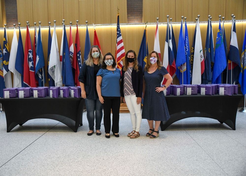 NMCCL receives infant memory boxes from The Naval Officer's Spouses Club of Camp Lejeune