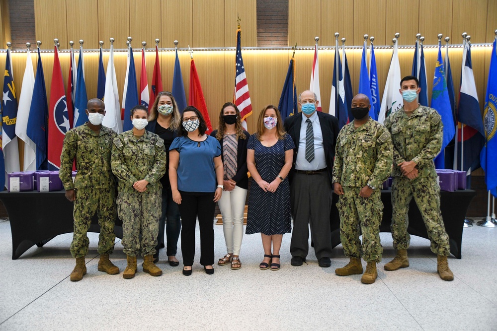 NMCCL receives infant memory boxes from The Naval Officer's Spouses Club of Camp Lejeune