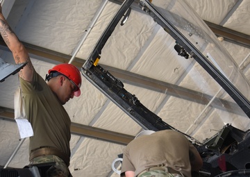 355th EMS Aircraft Phased Inspection