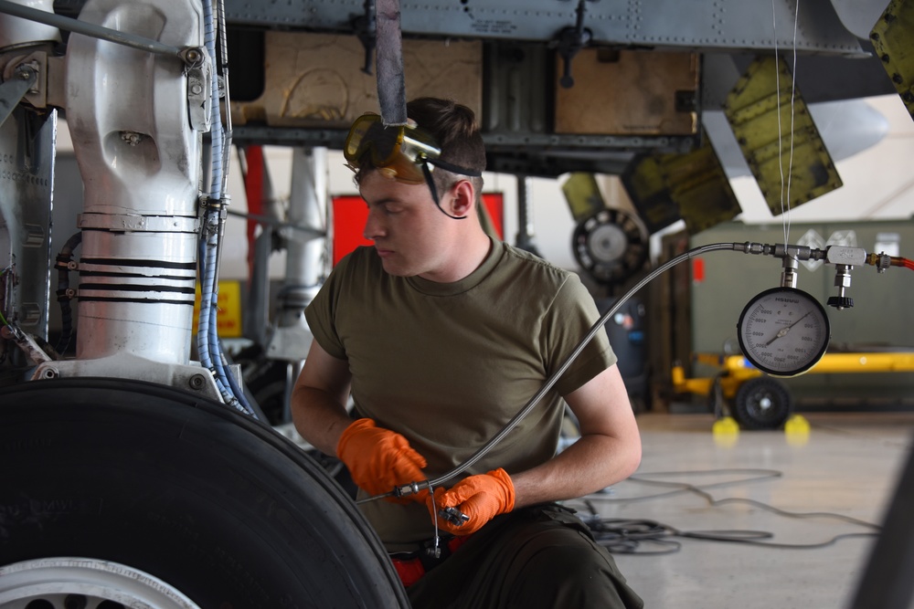 355th EMS Aircraft Phased Inspection