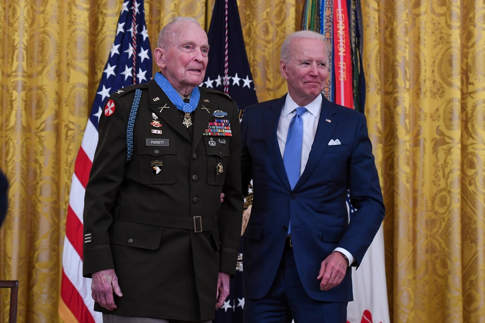 Col. Ralph Puckett Jr. Medal of Honor Ceremony