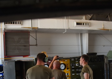 355th EMS Aircraft Phased Inspection