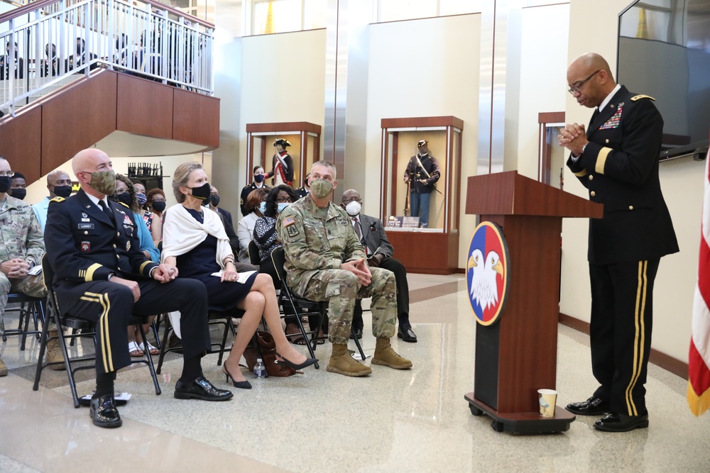 Lt. Gen. A.C. Roper Promotion Ceremony