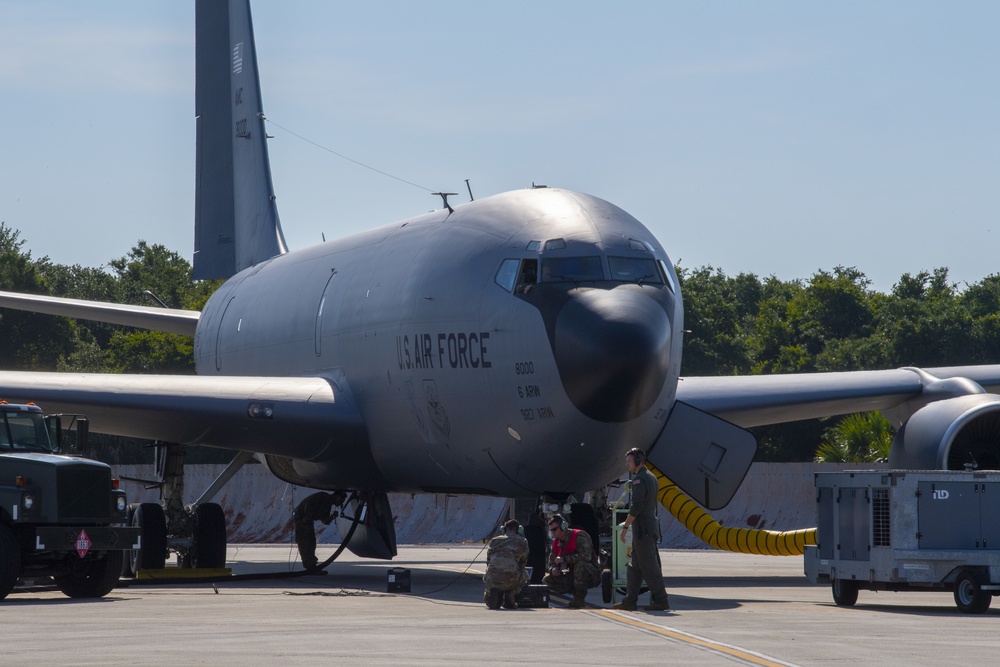 Macdill AFB conducts its first KC-135 Hot-Pit Refuel