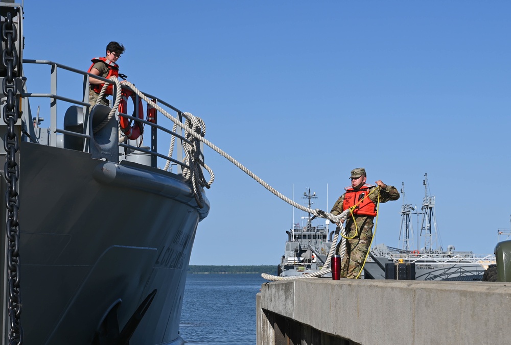 Fighting fires on the Ghost Fleet