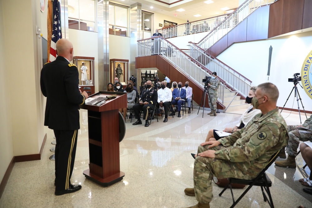 Lt. Gen. A.C. Roper Promotion Ceremony