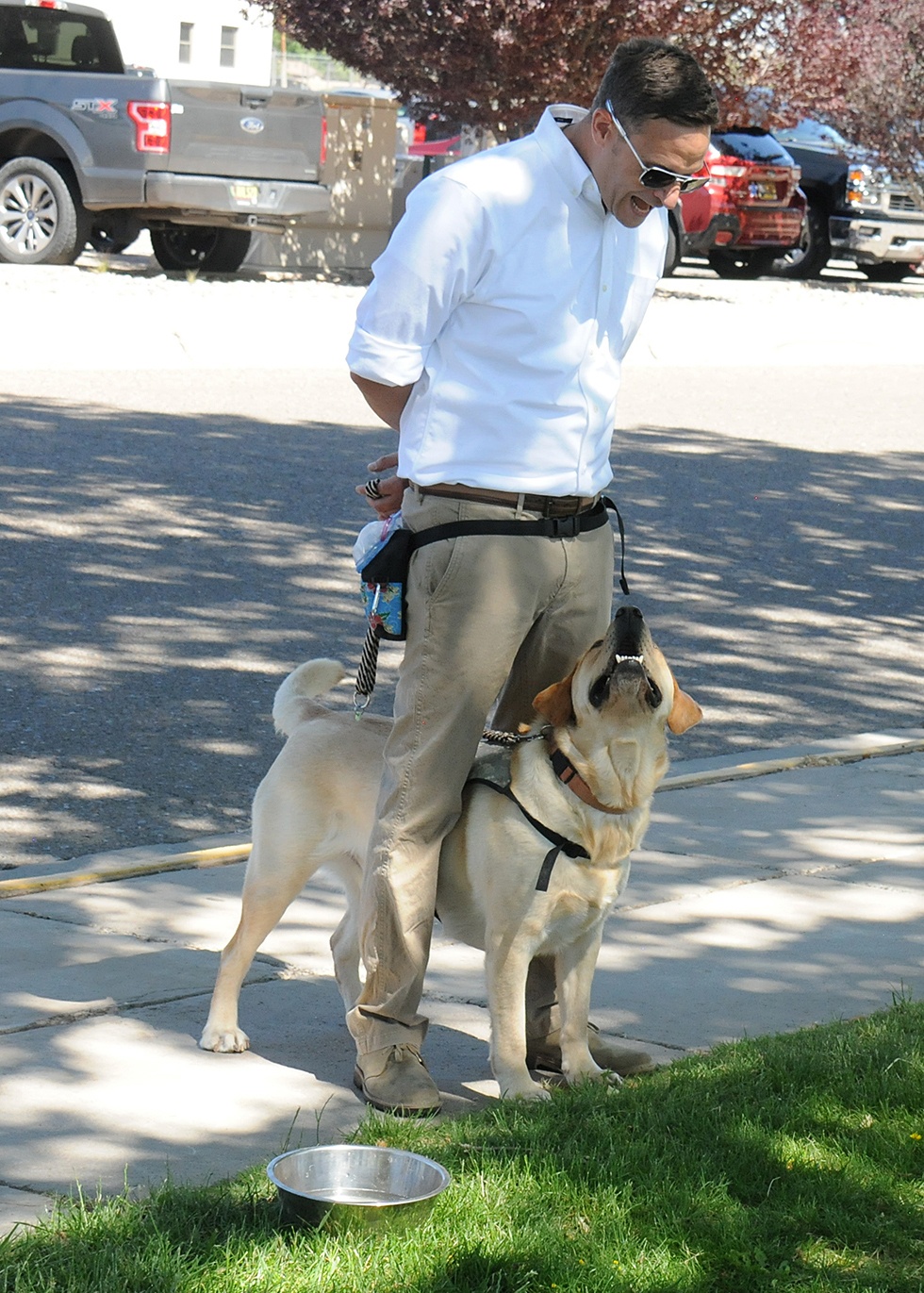 Kirtland housing holds service dog educational event