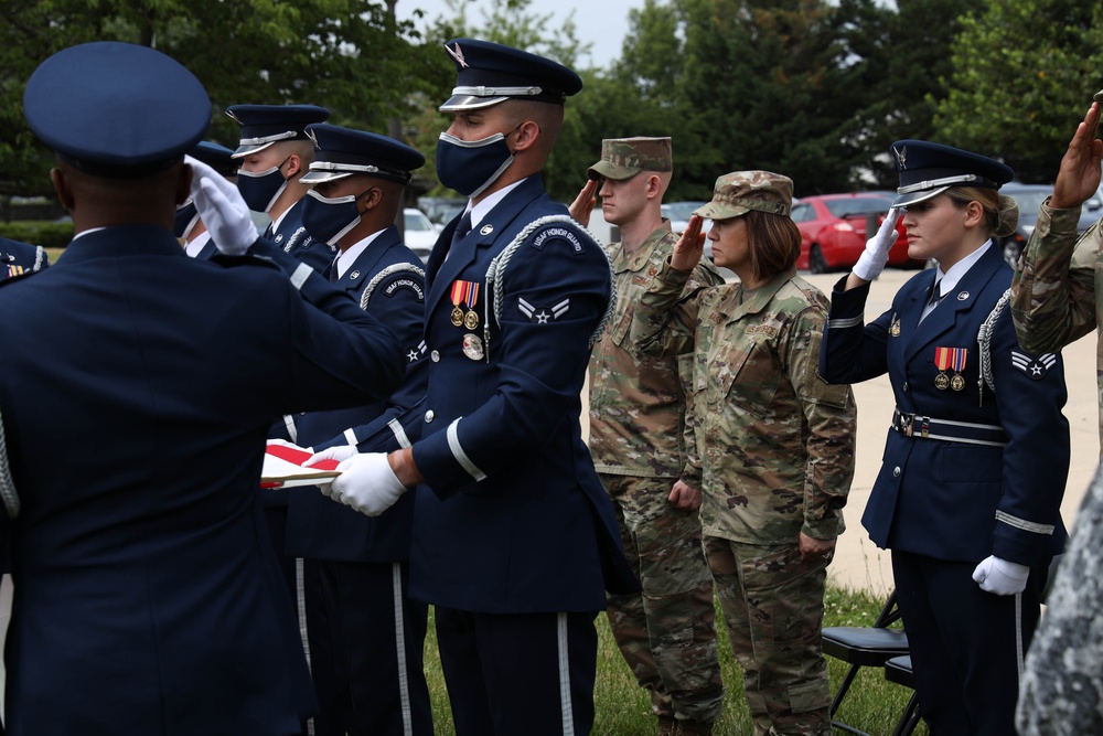 CMSAF Bass visits JBAB