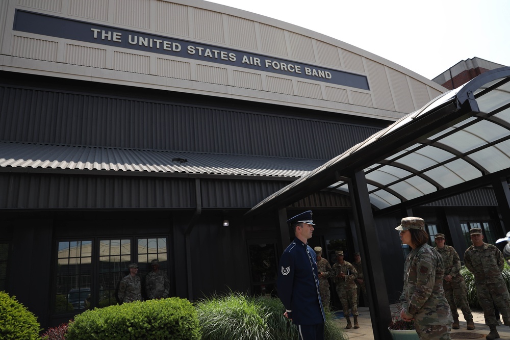 CMSAF Bass visits JBAB