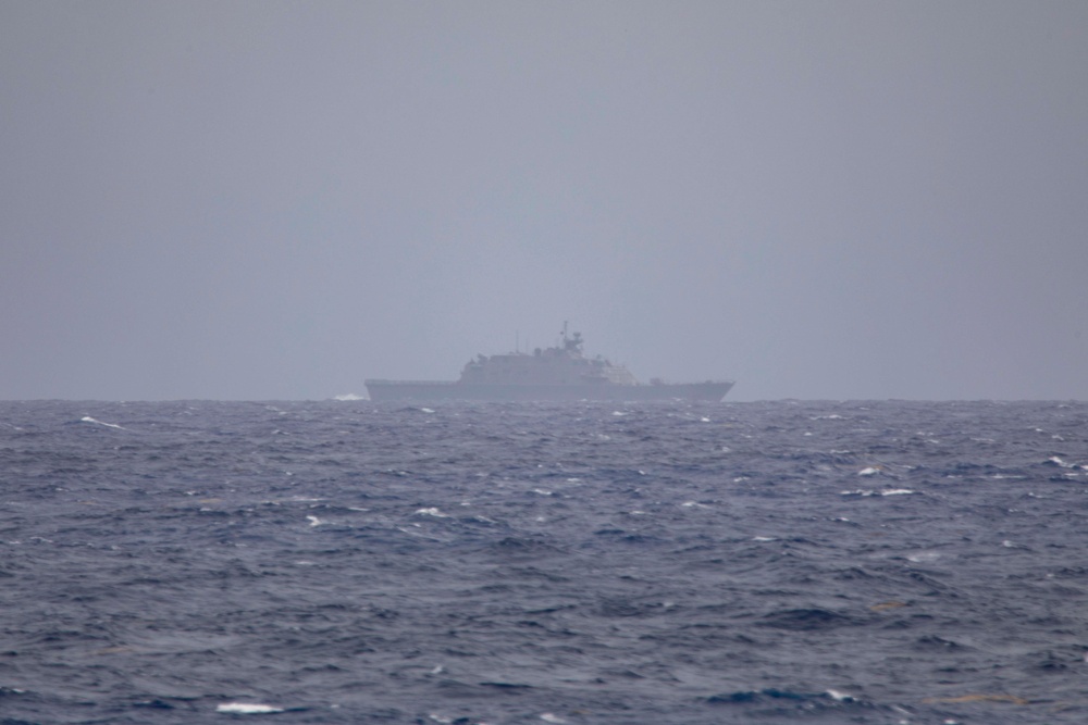 USS Sioux City and USS Wichita Operate Together at Sea