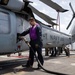 USS Sioux City Sailor Conducts a Cold Refueling on an MH-60S Sea Hawk Helicopter