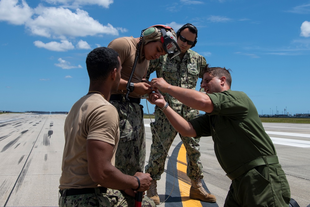 WSEP live-fire target launch