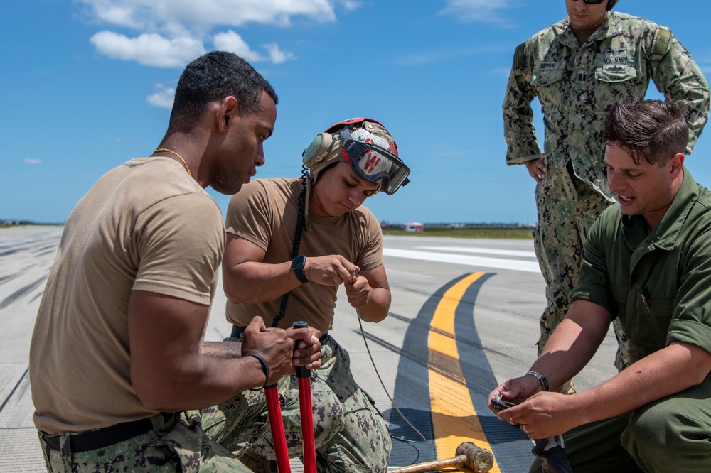 WSEP live-fire target launch