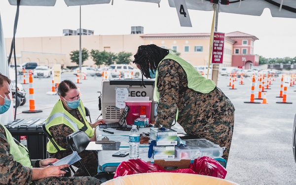 Vaccinations continue at Baton Rouge CVC