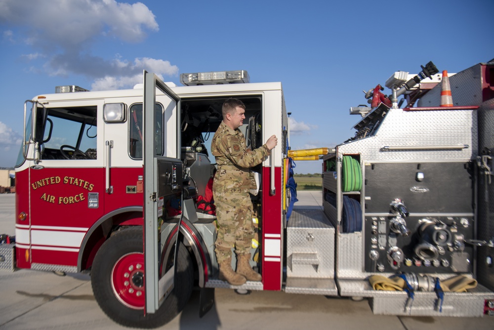 Patrick SFB firefighter aids TBM Avenger pilot