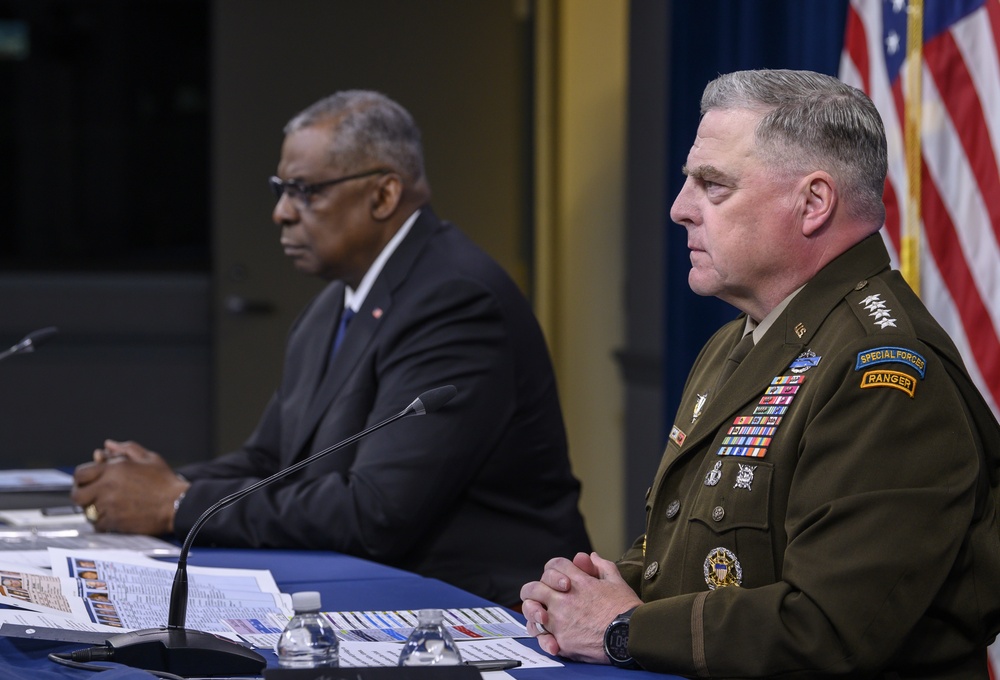 Secretary of Defense Lloyd J. Austin III and CJCS Gen. Mark A. Milley testify before HAC-D