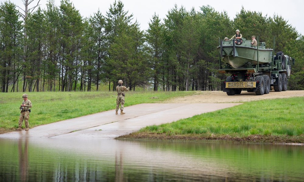 652nd Engineer Company Training at Fort McCoy