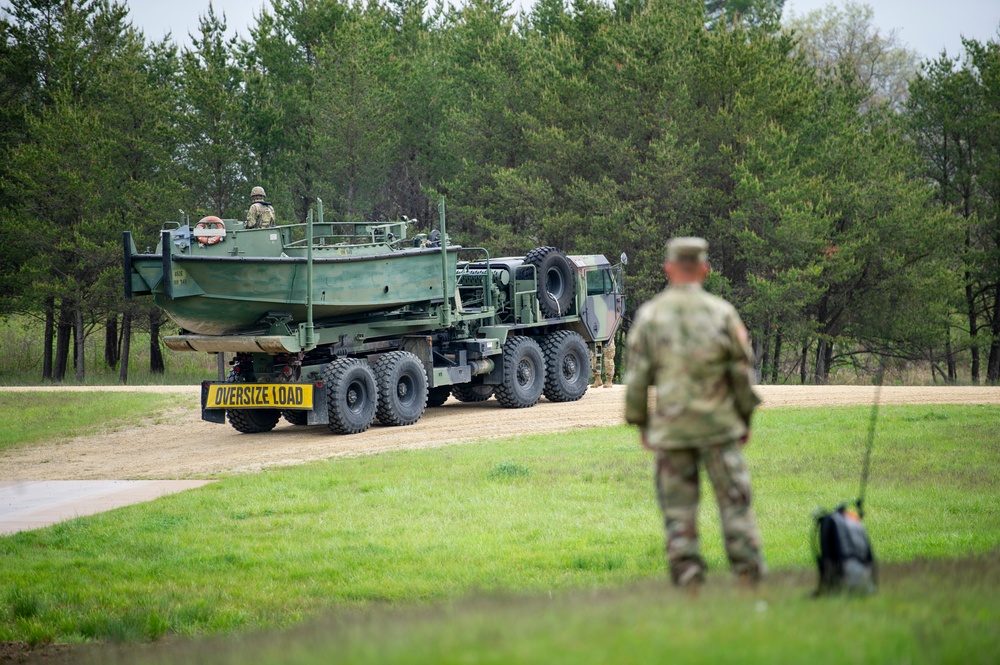 652nd Engineer Company Training at Fort McCoy