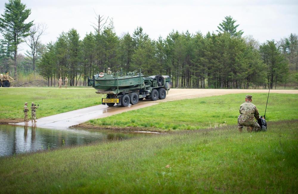 652nd Engineer Company Training at Fort McCoy