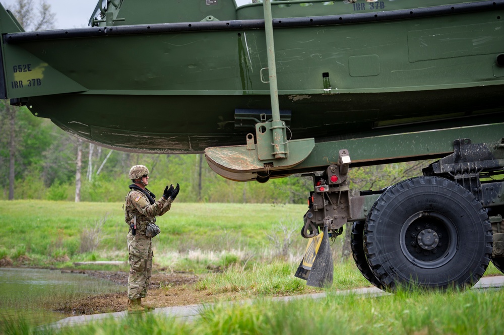 652nd Engineer Company Training at Fort McCoy