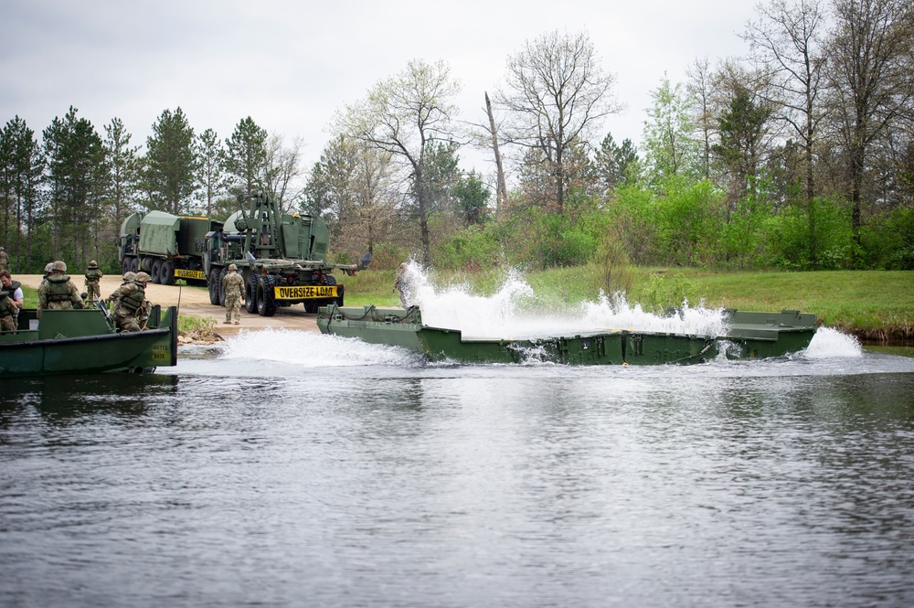 652nd Engineer Company Training at Fort McCoy