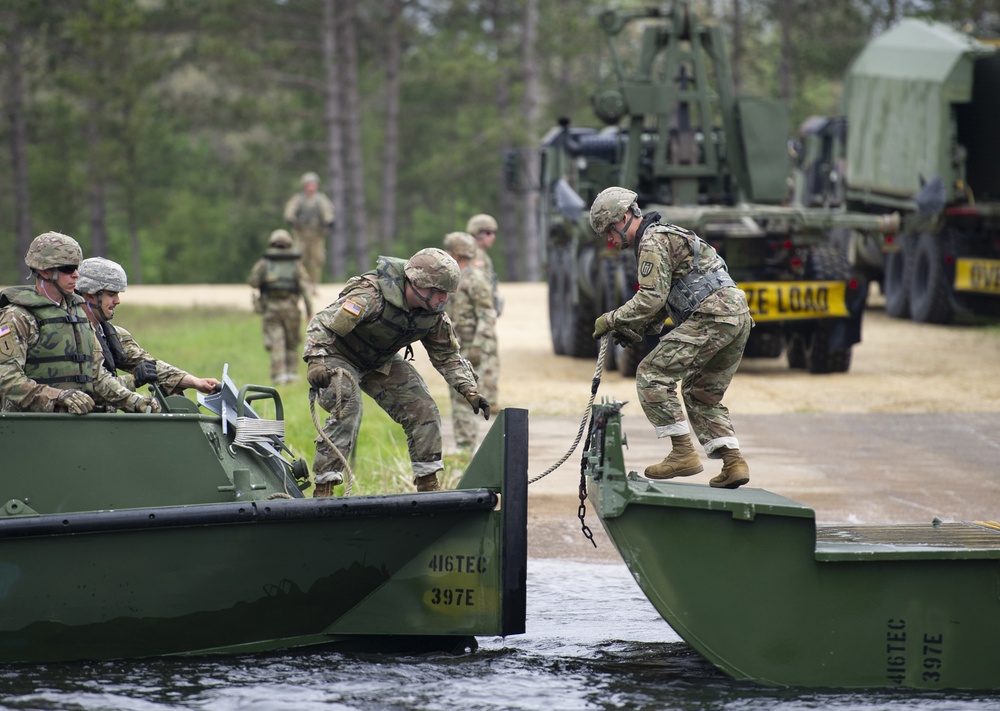 652nd Engineer Company Training at Fort McCoy